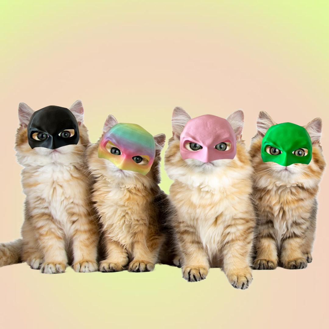Lil Wild Pets Exclusive Batcat Hat for Cats and Dogs