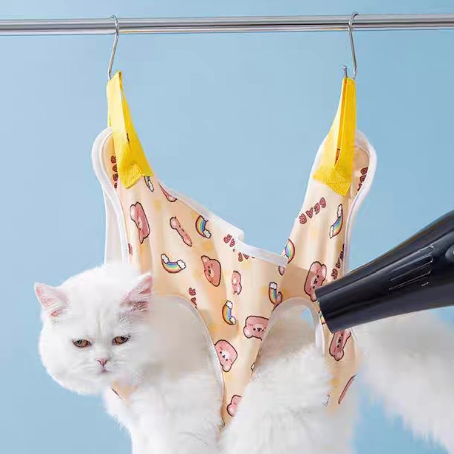 Multifunctional Pet Grooming Hammock for Shaving and Nail Trimming