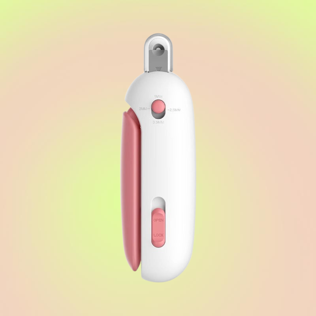 Cat & Dog Nail Clipper Claw Trimmer with Adjustable Aperture
