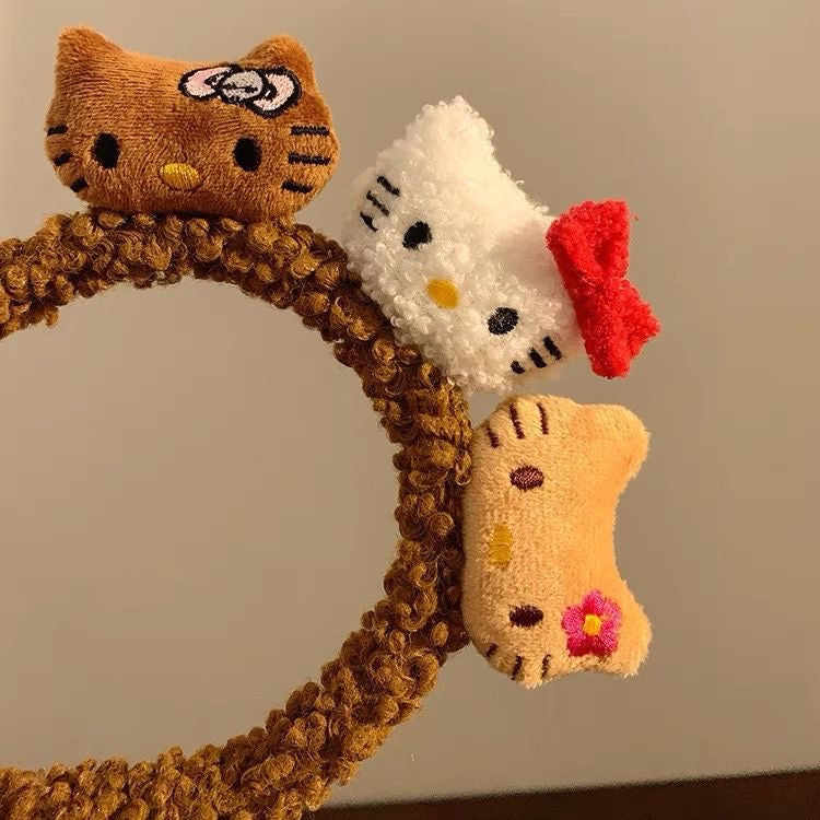 Fuzzy Cat Ears Headband - Lil Wild Pets