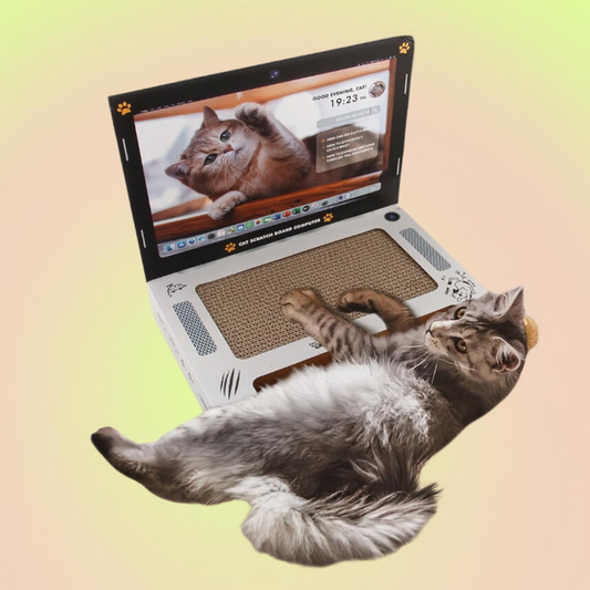Cat Laptop Cardboard Scratcher - Lil Wild Pets