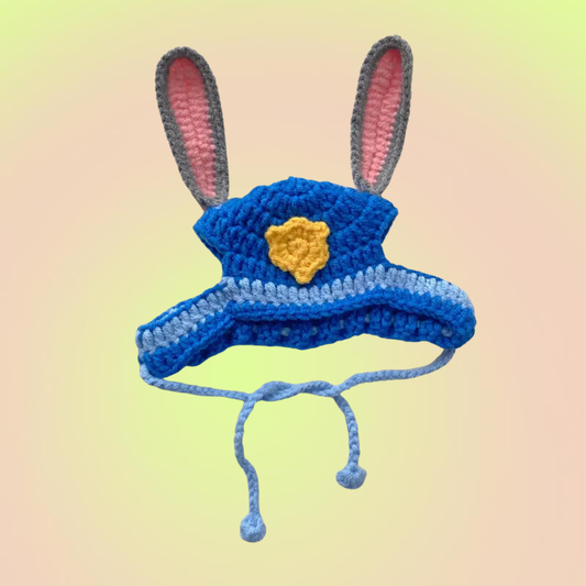 Halloween Handmade Bunny Ears Knit Hat for Cats and Dogs
