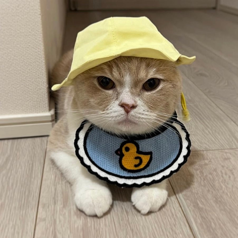 Cute Duck Adjustable Bib Pet Accessory for Cats and Dogs - Lil Wild Pets