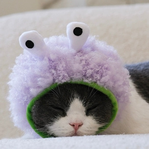 Pet Adjustable Hat with Ear Holes for Cats and Dogs - Monster - Lil Wild Pets