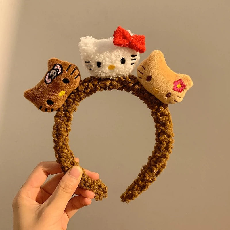 Fuzzy Cat Ears Headband - Lil Wild Pets