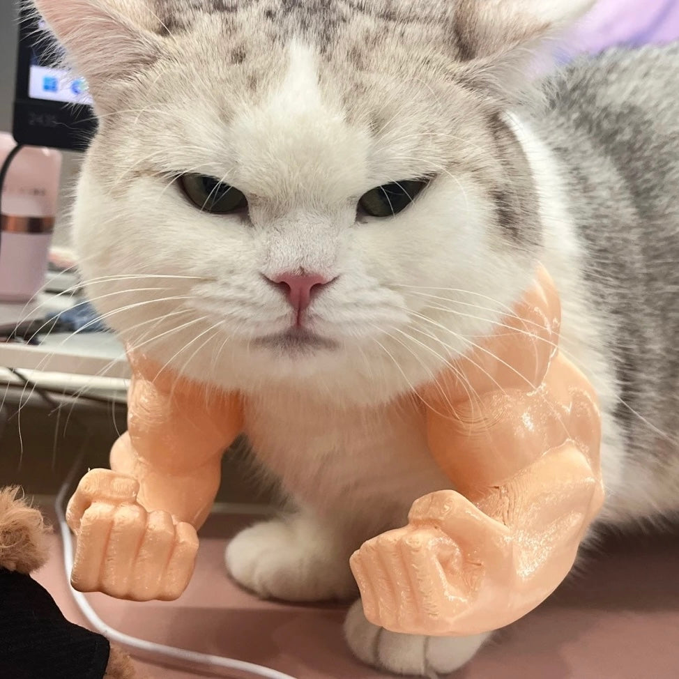 Lil Wild Pets Halloween Exclusive Green Hulk Cat Arms
