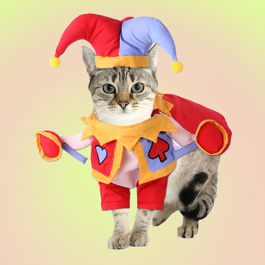 Halloween Joker Costumes for Cats and Dogs - Lil Wild Pets