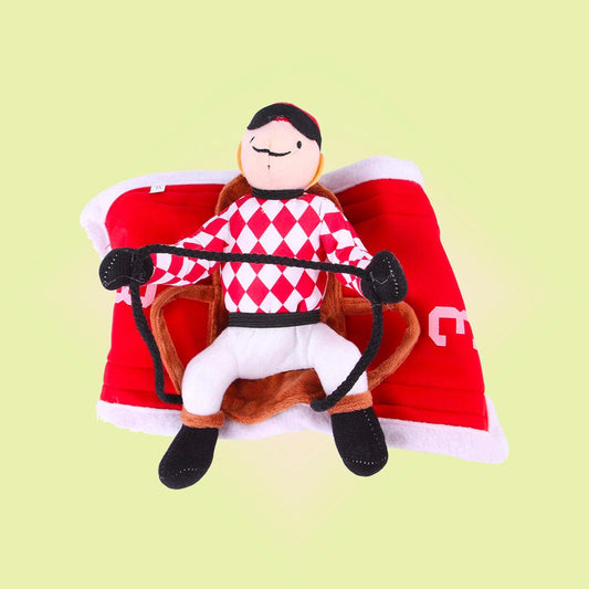 Halloween Horse Jockey Cosplay Pet Costume for Cats and Dogs - Lil Wild Pets