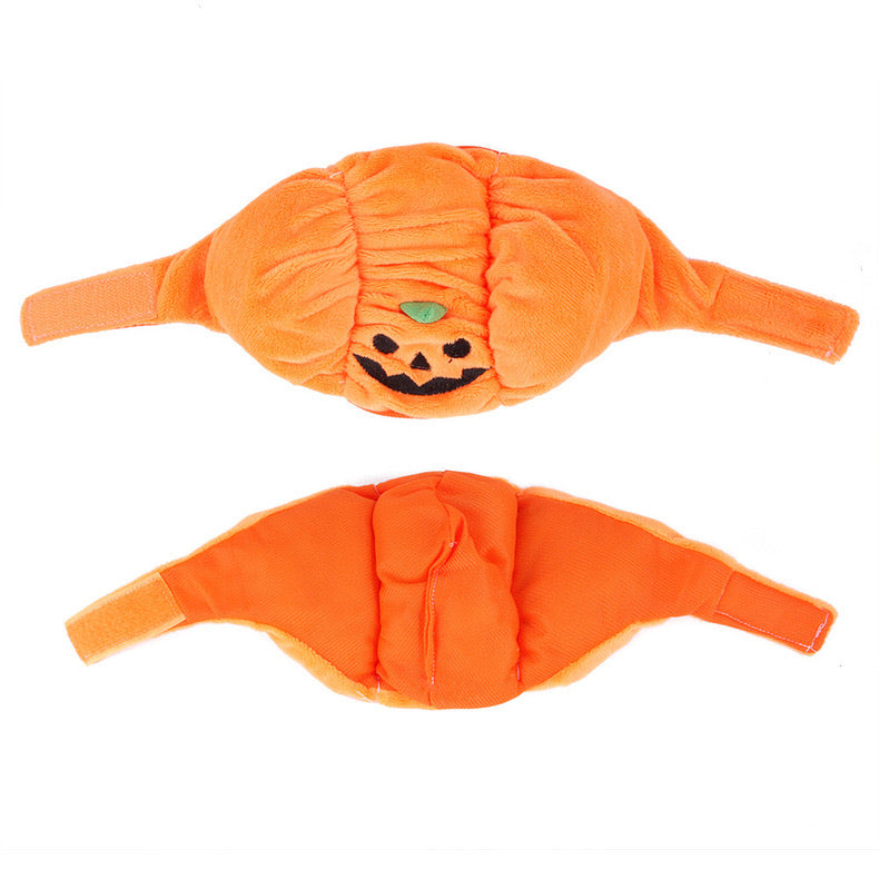Pet Adjustable Hat for Cats and Dogs - Pumpkin