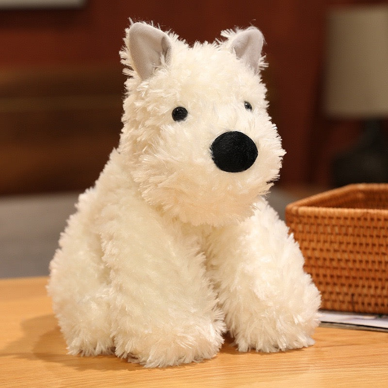 West Highland White Terrier Dog Plush Toy