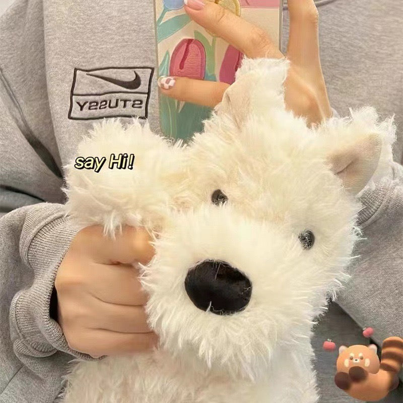 West Highland White Terrier Dog Plush Toy