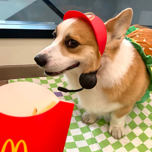 Halloween Fast Food Hat for Cats & Dogs