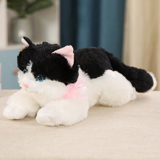 Cuddle Fluffy Cat Plush Toy with Meow Meow Sound