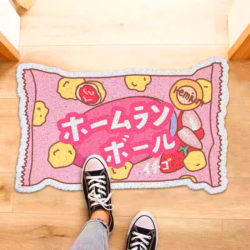Candy Water Resistant Cat Litter Box Mat - Lil Wild Pets