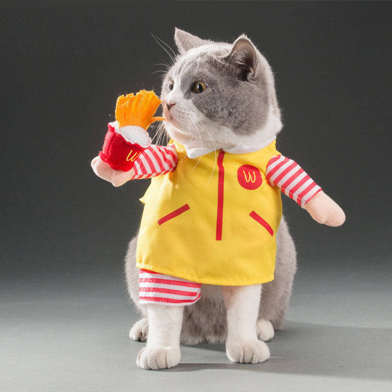 Halloween McDonald Fries Costumes for Cats and Dogs - Lil Wild Pets