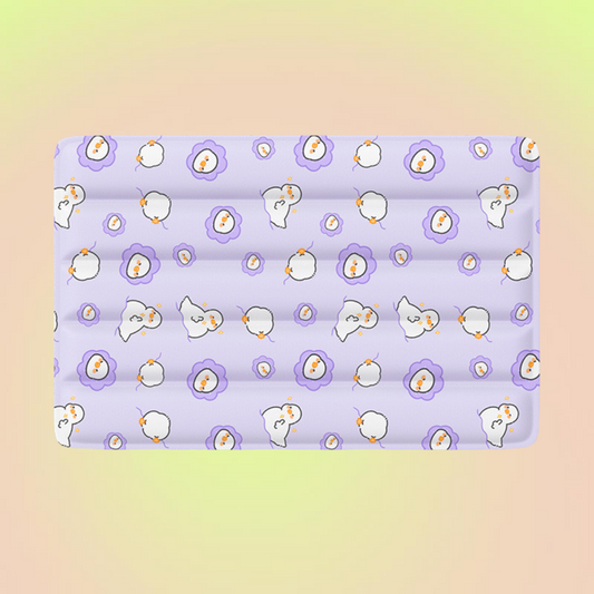 Pet Summer Ice Silk Cooling Mat Sleeping Pad for Cats and Dogs - Rectangle