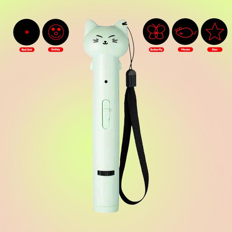 Automatic Cat Laser Pointer Toy USB Rechargeable with 5 Patterns - Lil Wild Pets