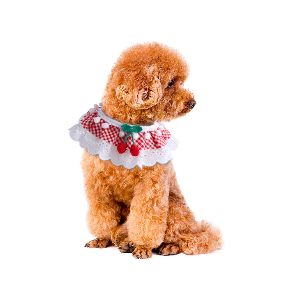Cute Lace Adjustable Pet Collar for Cats and Dogs - Lil Wild Pets