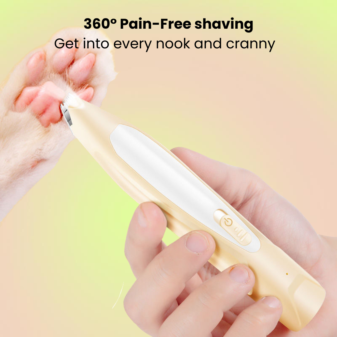 Cat & Dog LED Rechargeable Hair Shaver for Detailing Paws & Face & Body