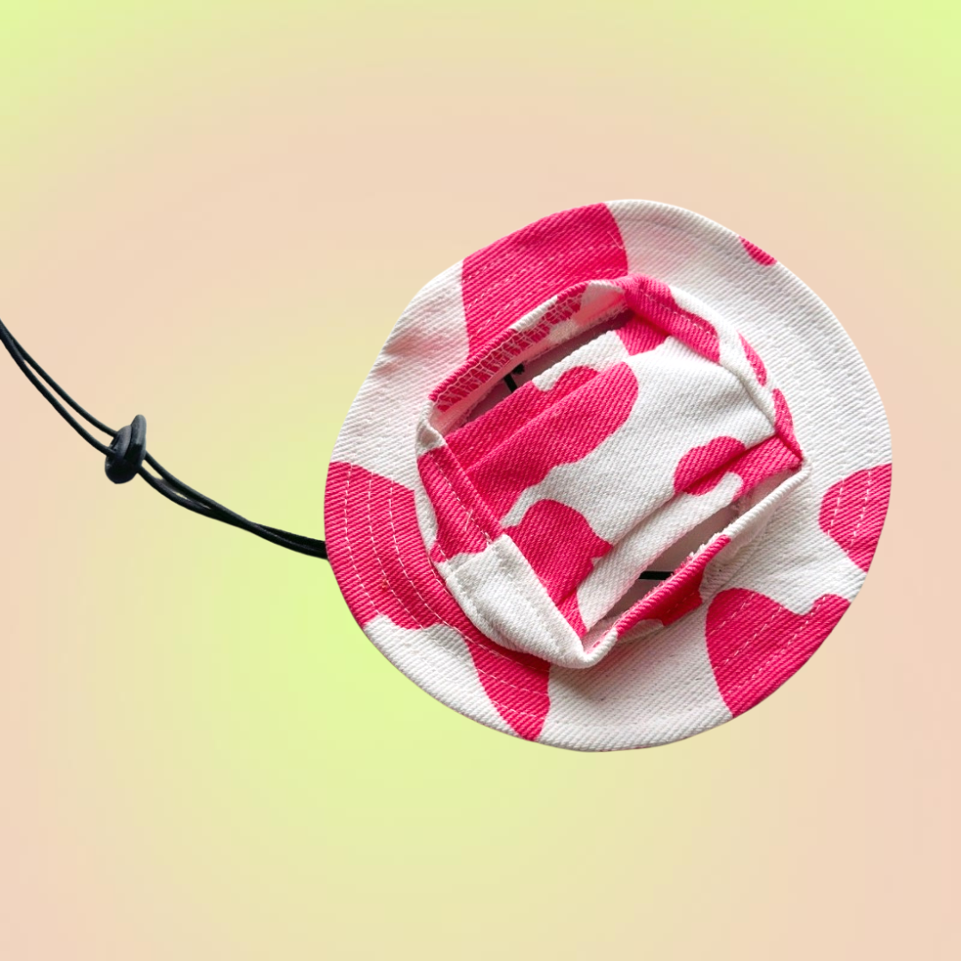 Pet Adjustable Outdoor Sun Hat with Ear Holes for Cats and Dogs - Lil Wild Pets