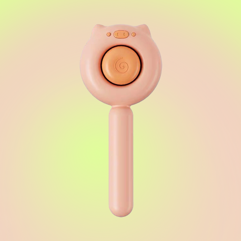Miss Piggy Self-Cleaning Pet Grooming One-Click Hair Brush - Lil Wild Pets