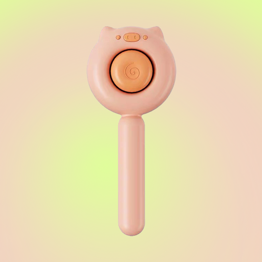 Miss Piggy Self-Cleaning Pet Grooming One-Click Hair Brush - Lil Wild Pets