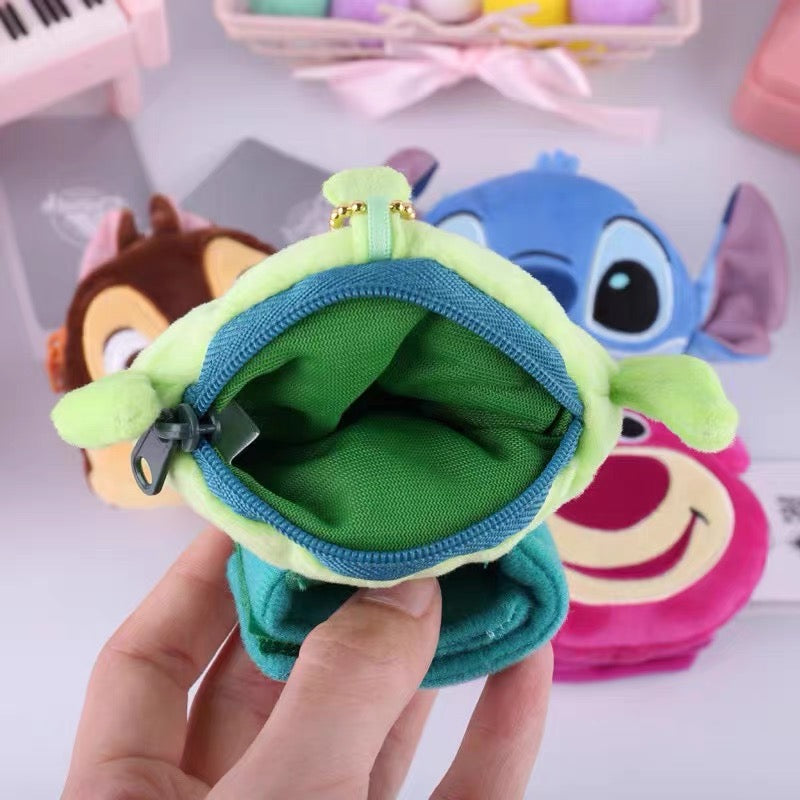 Strawberry Bear & Alien Velcro Attached Poop Bag Travel Backpack for Cats and Dogs - Lil Wild Pets