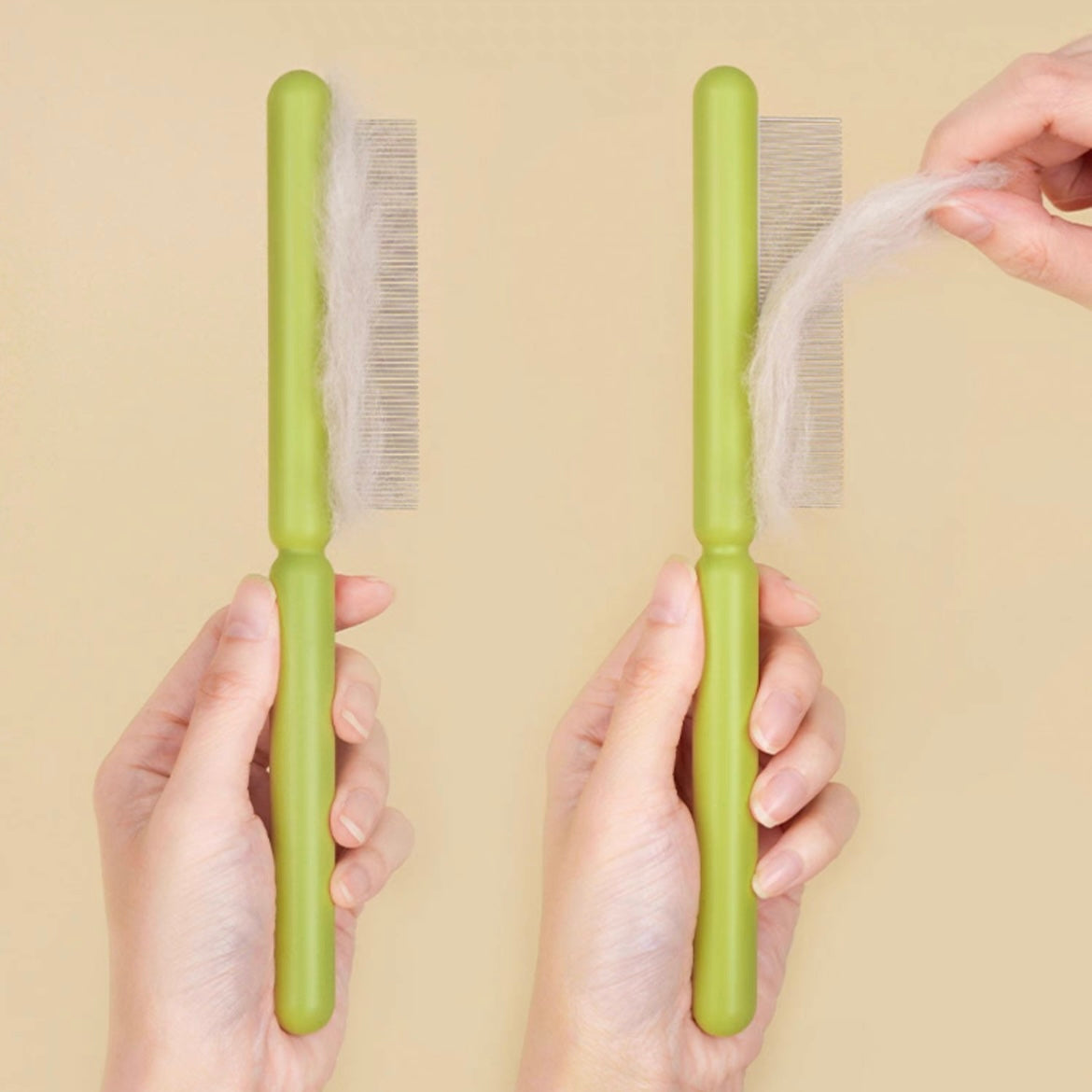 Multifunctional Pet Grooming Flea Comb and Tear Stain Removal for Cats and Dogs - Lil Wild Pets
