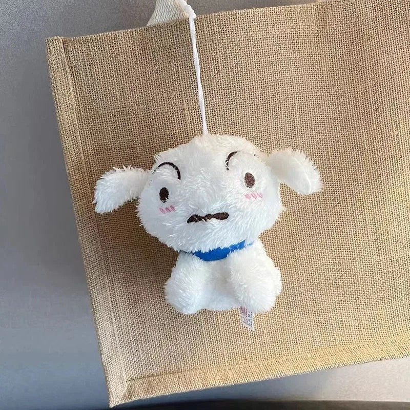 Shiro White Dog Plush Toy Keychain - Lil Wild Pets