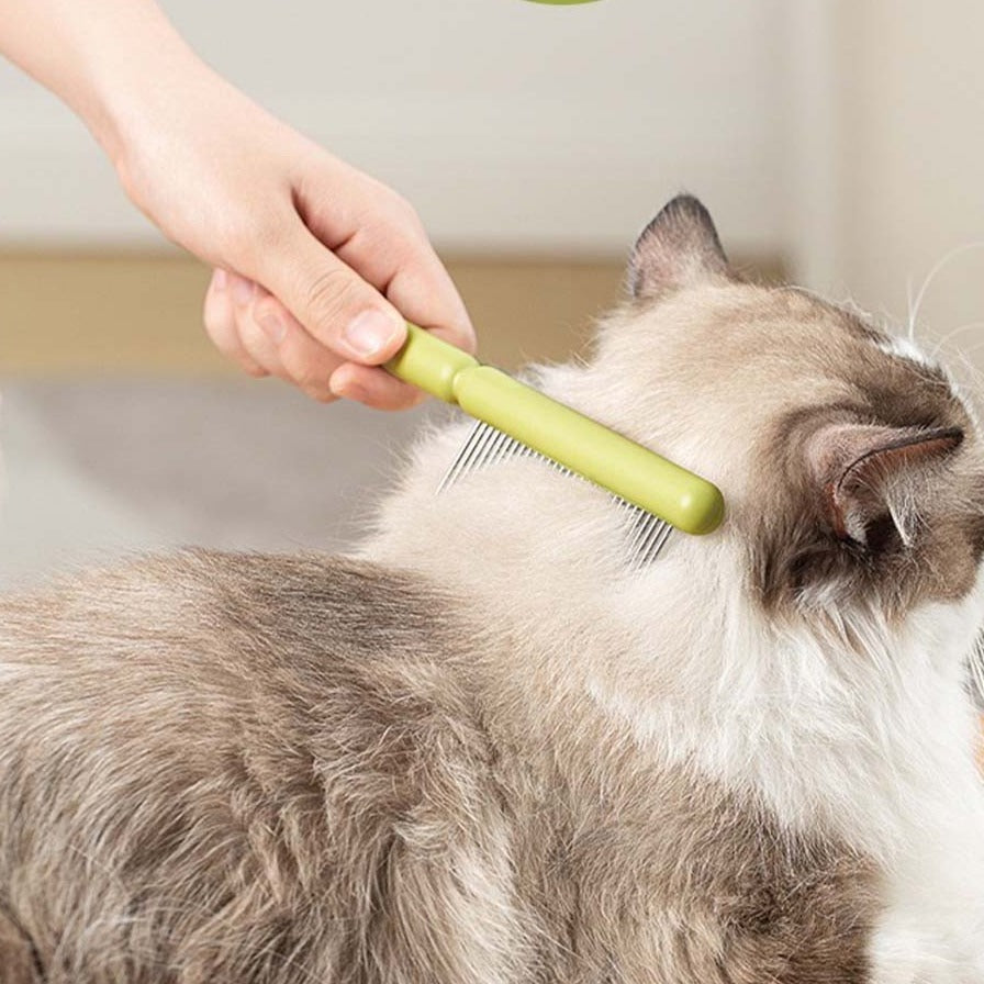 Pet Grooming Comb for Long-haired Cats and Dogs Remove Tangles and Knots - Lil Wild Pets