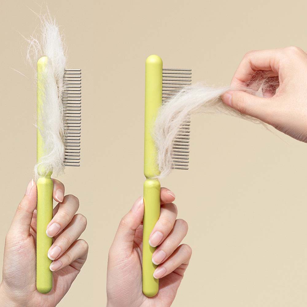 Pet Grooming Comb for Long-haired Cats and Dogs Remove Tangles and Knots - Lil Wild Pets