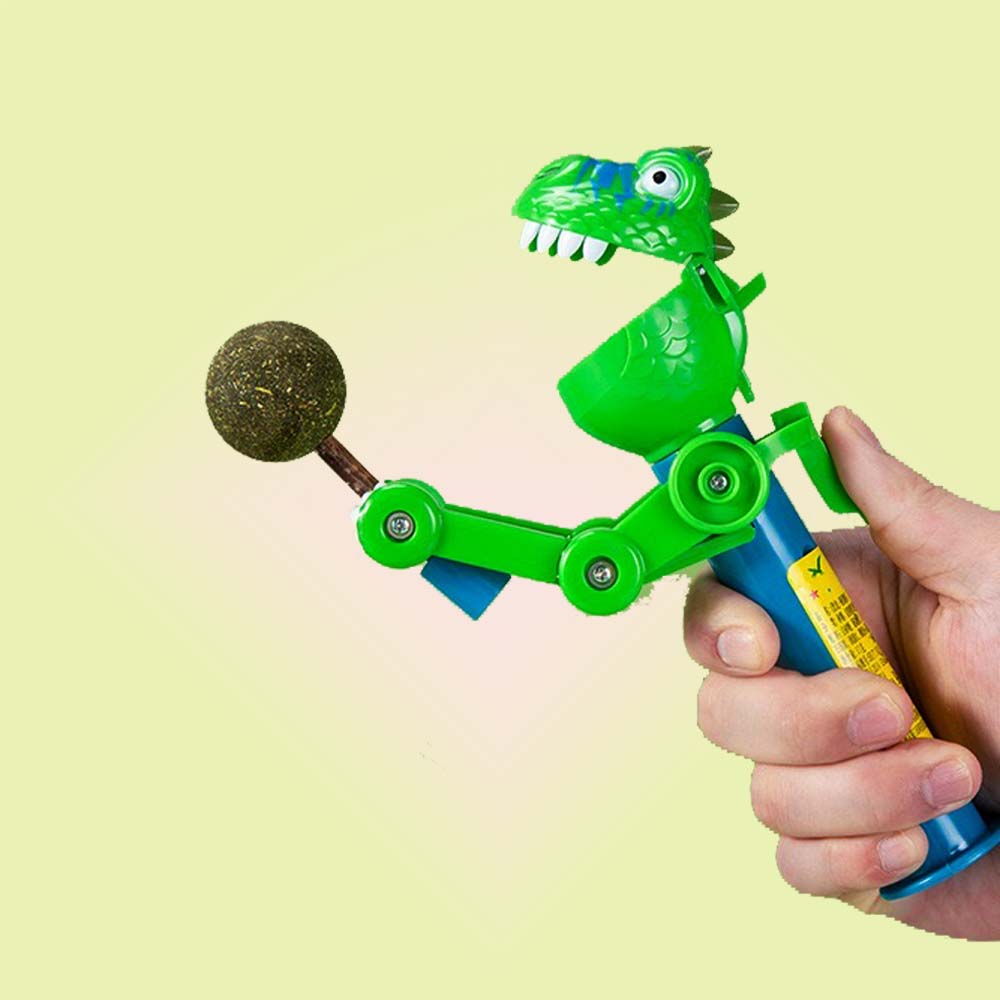 Dinosaur Catnip Lollipop Toy for Cats - Lil Wild Pets