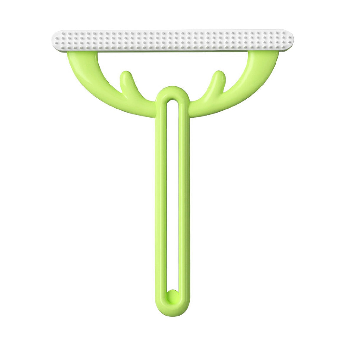 Hair Remover - Double Side Pet Hair Scraper Tool - Green - Lil Wild Pets