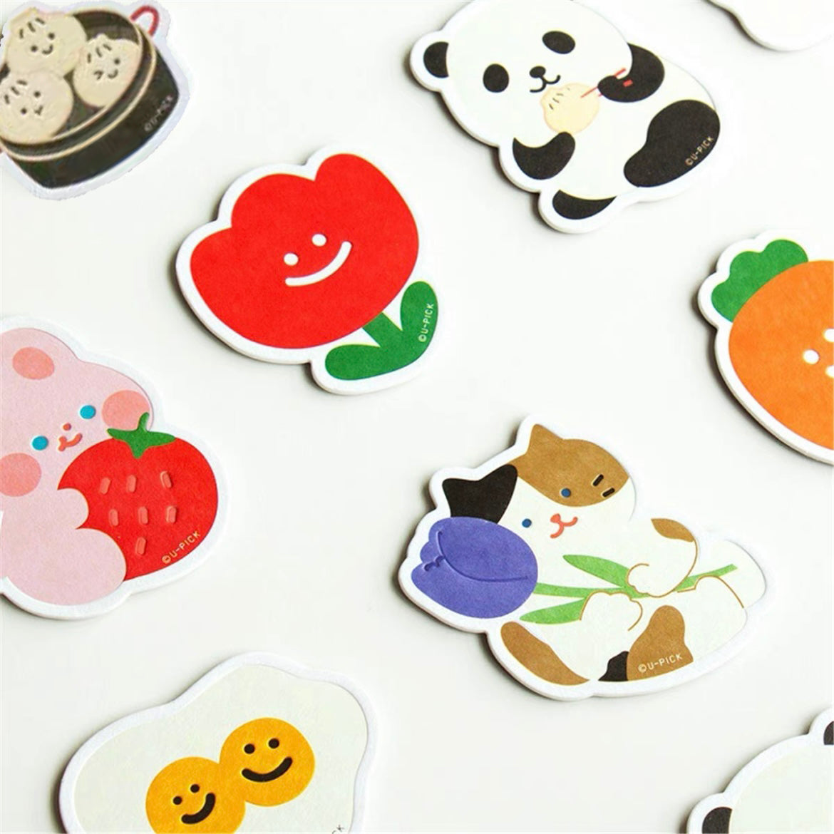 Fridge Magnet - Kitty & Panda & Bunny (Set of 2) - Lil Wild Pets