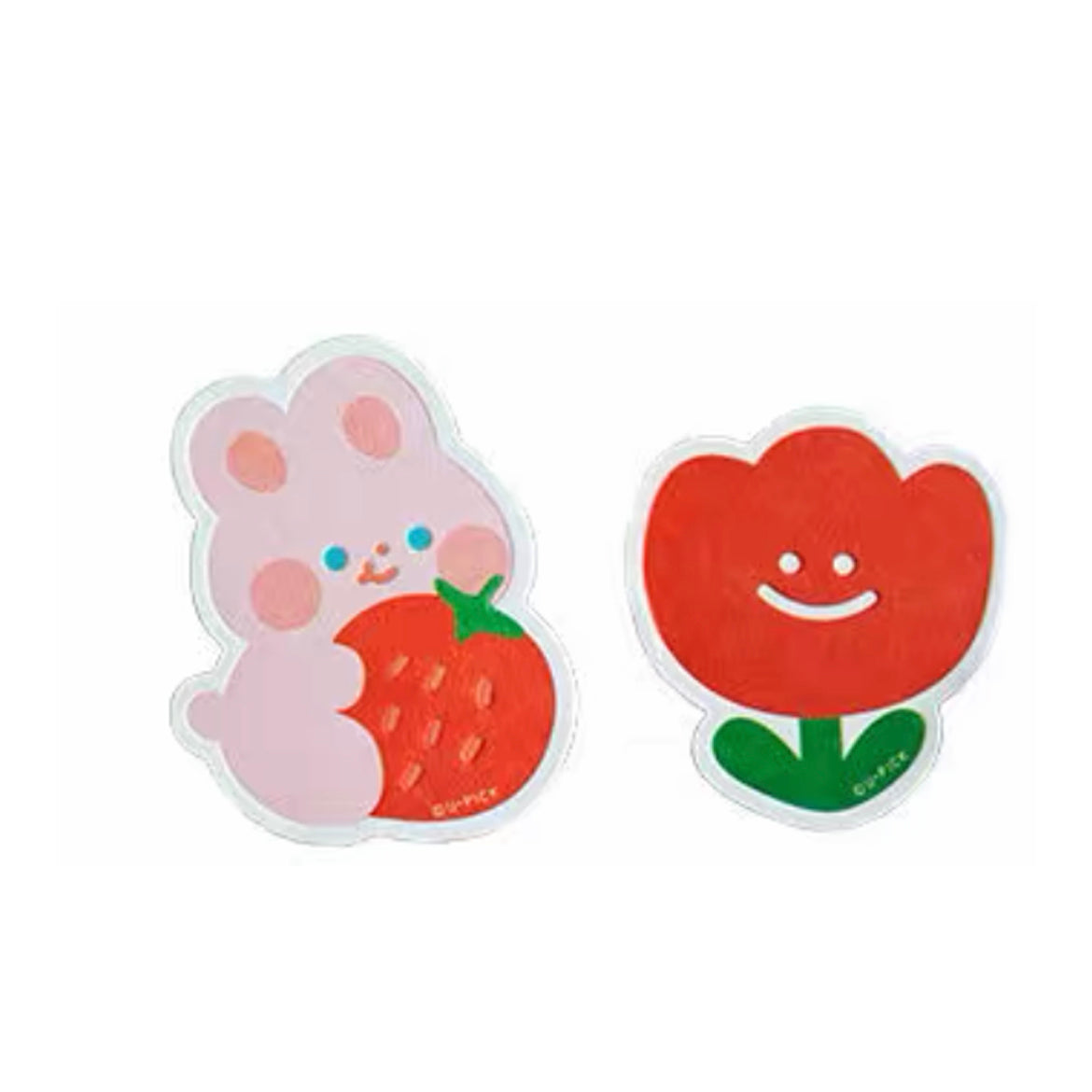 Fridge Magnet - Kitty & Panda & Bunny (Set of 2) - Lil Wild Pets