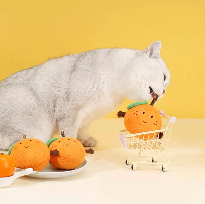 Orange Silvervine Stick Cat Chew Toy - Lil Wild Pets