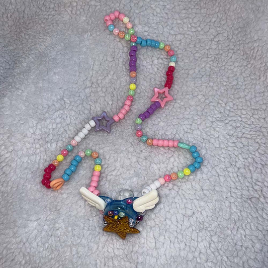 LED Cartoon Pacifier Kandi Necklace Toy - Lil Wild Pets