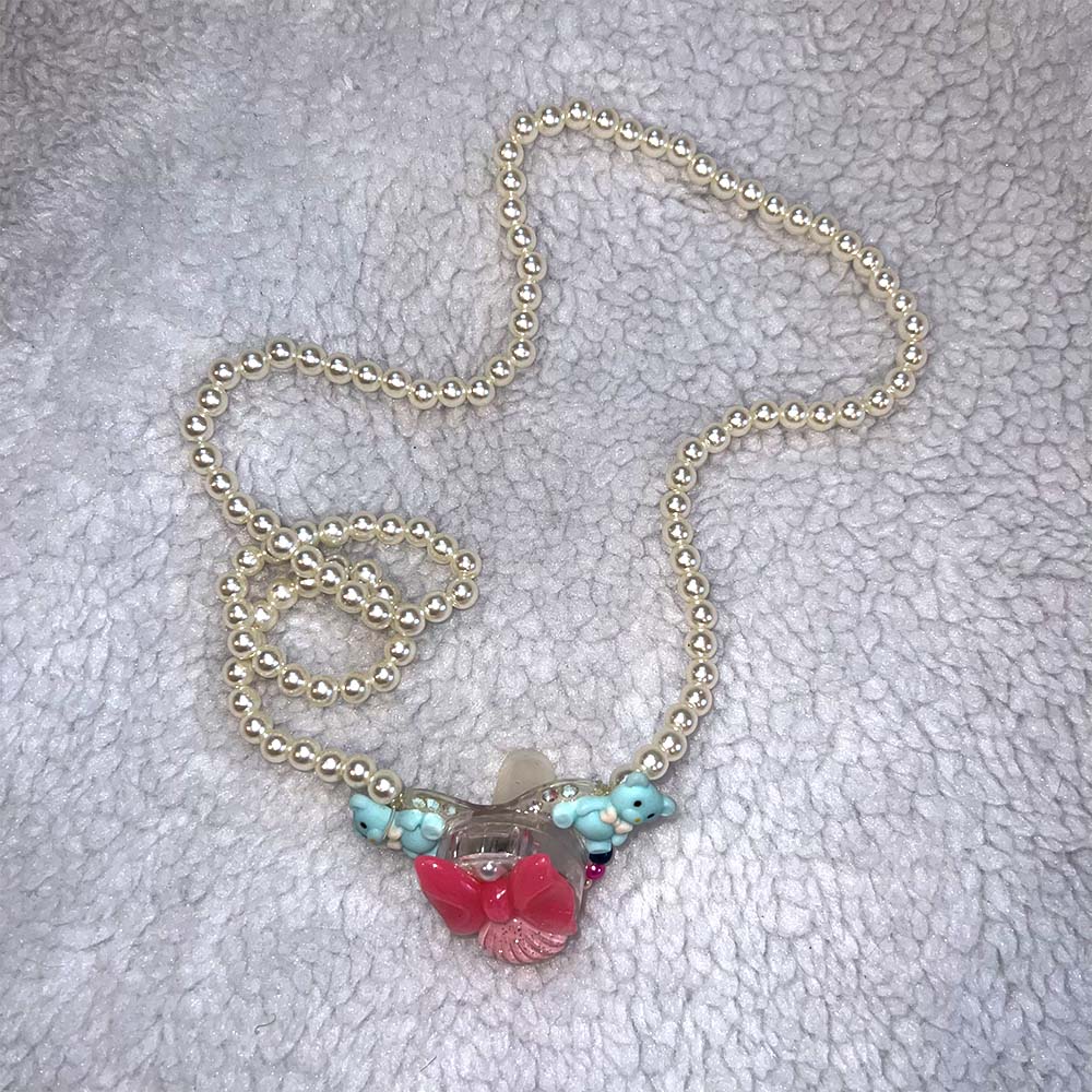 LED Cartoon Pacifier Kandi Necklace Toy - Lil Wild Pets