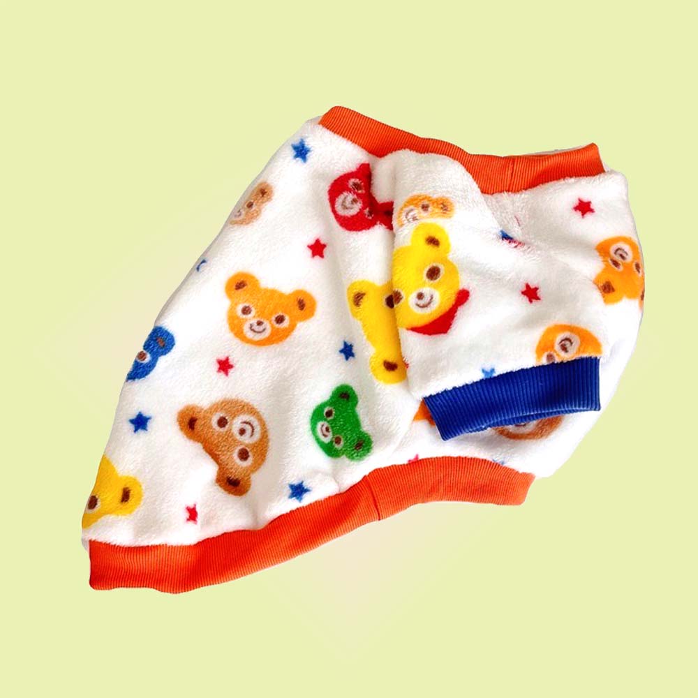 Star & Bear Fleece Teddy Sweater for Cats and Dogs - Lil Wild Pets