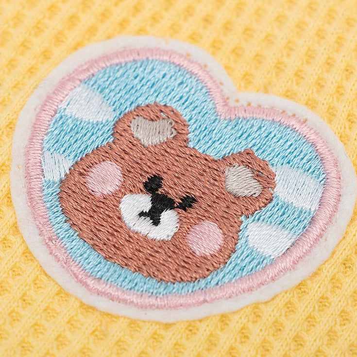Summer Yellow Bear Vest for Cats and Dogs - Lil Wild Pets