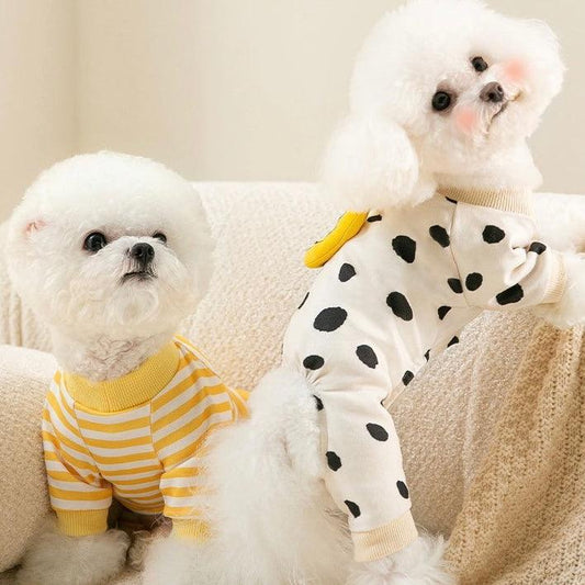 Banana Soft Onesie Pajamas T-Shirt for Cats and Dogs - Lil Wild Pets