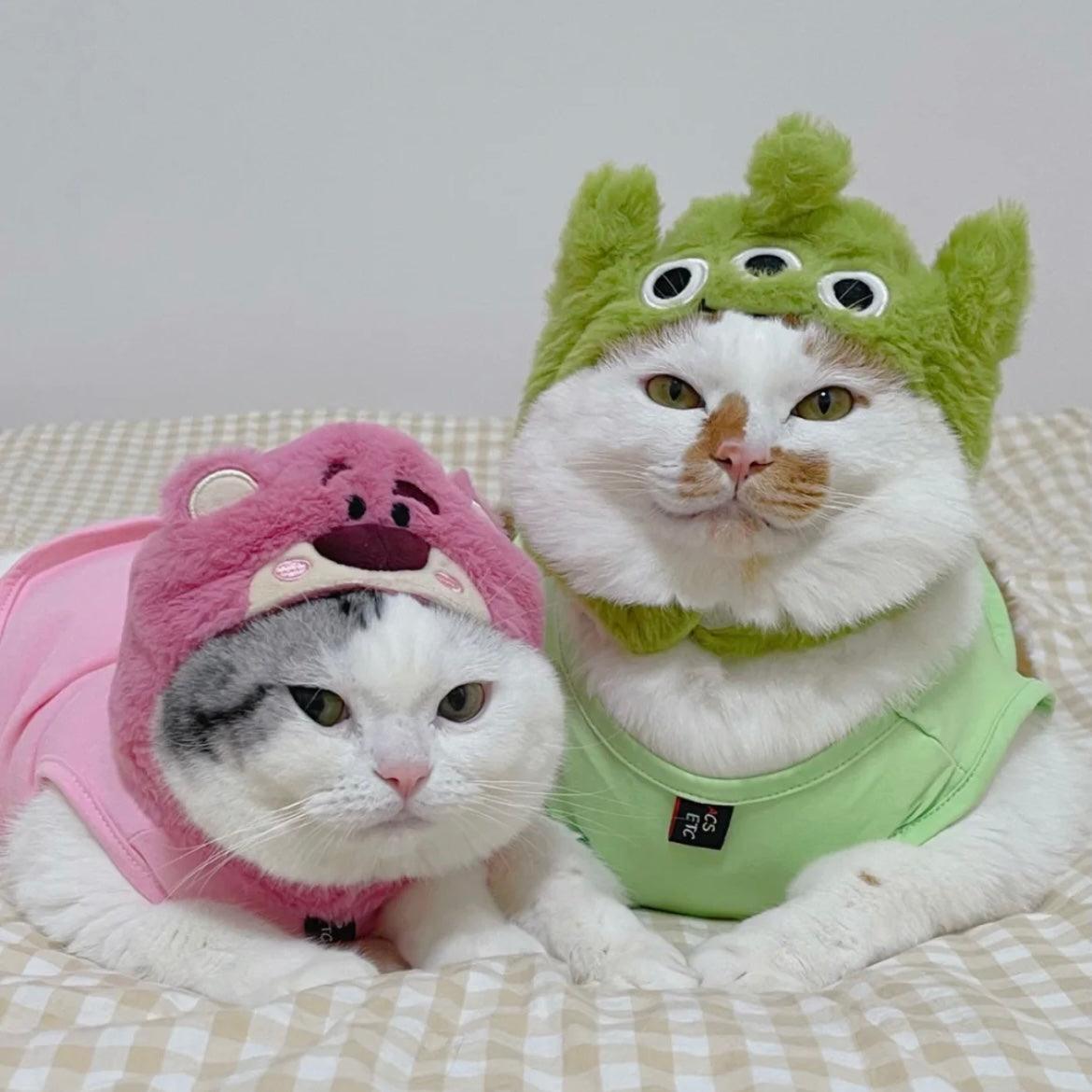 Toy Story Aliens Adjustable Pet Hat - Lil Wild Pets
