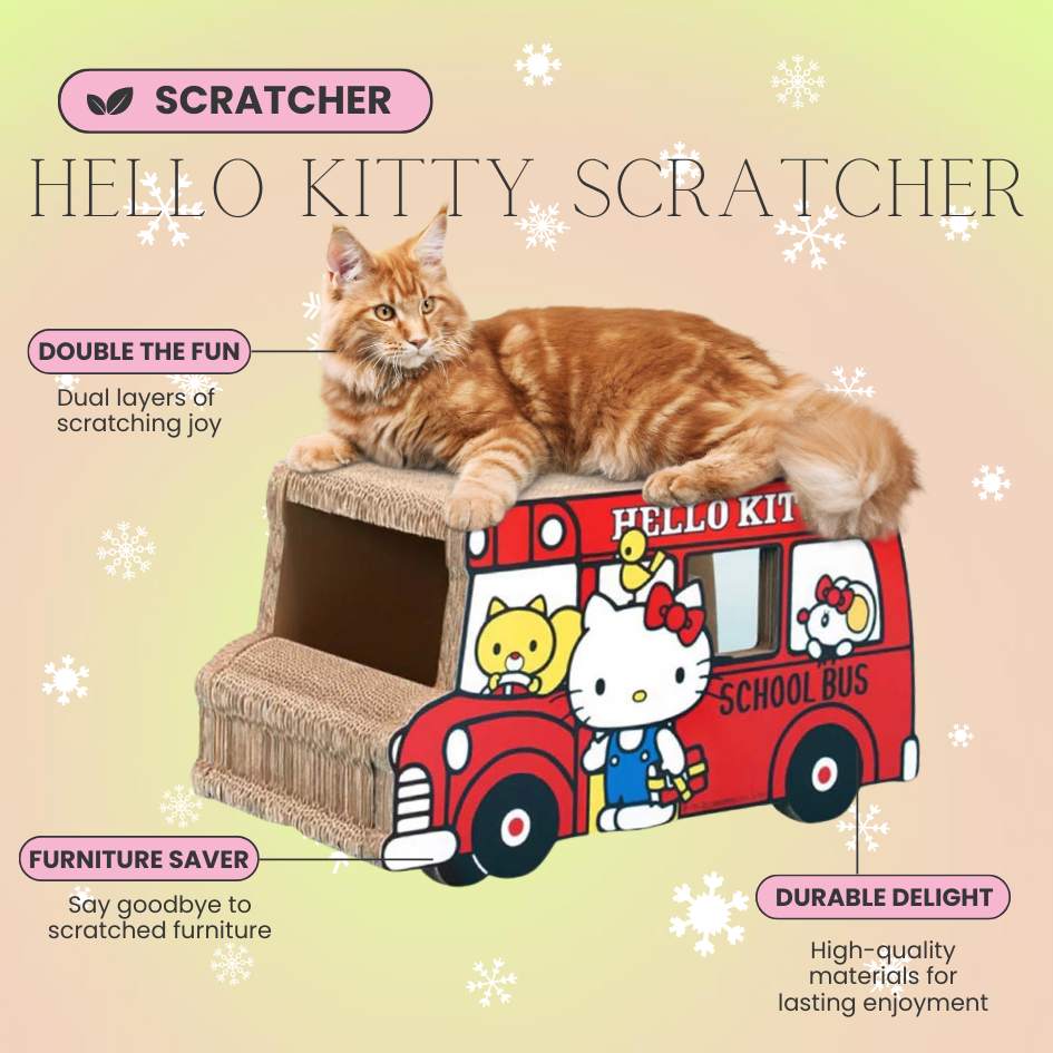 Sanrio Hello Kitty Scratchers Cat House Exclusive Limited Edition