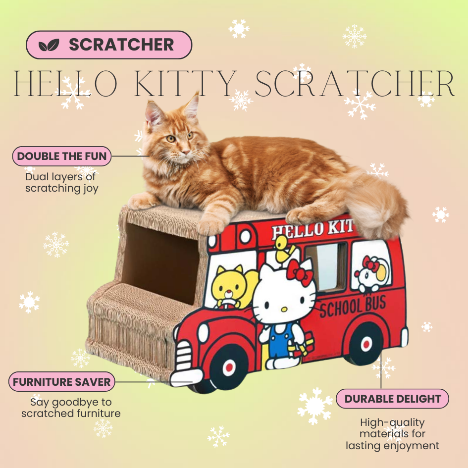 Sanrio Hello Kitty Scratchers Cat House Exclusive Limited Edition - Lil Wild Pets