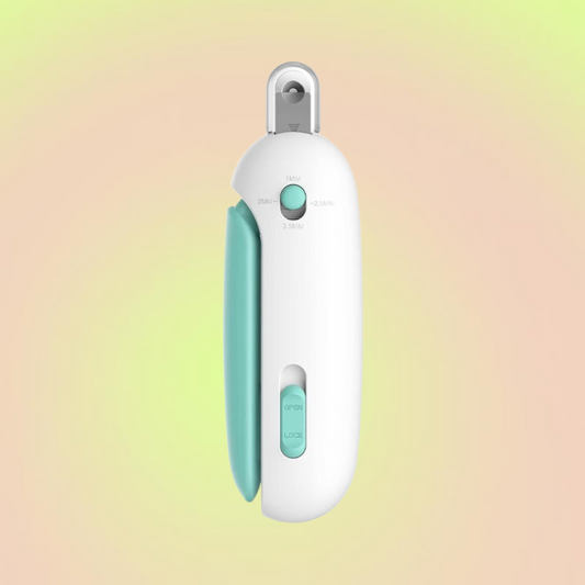 Adjustable Aperture Pet Nail Clipper with Built-in File