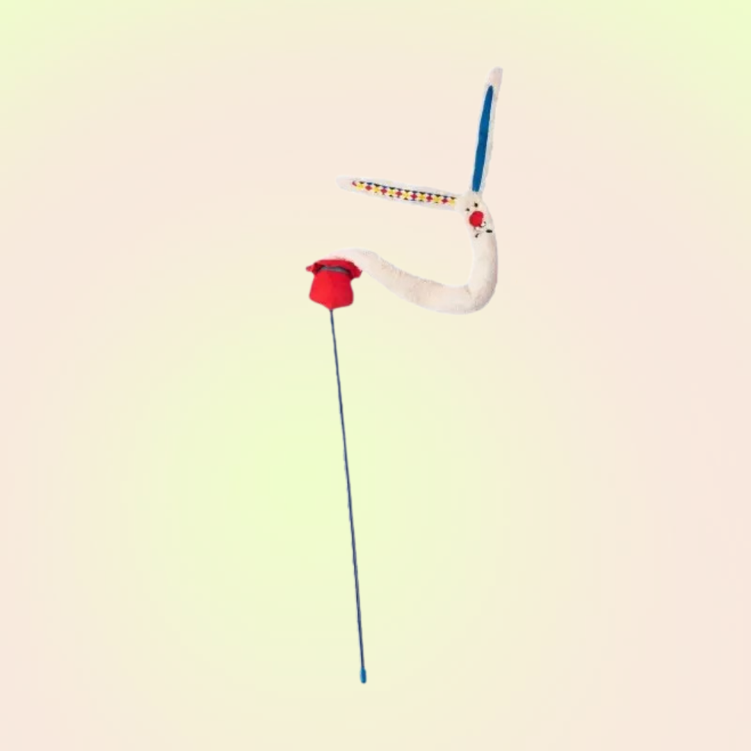 Magician Hat Bunny Teaser Toy for Cats - Lil Wild Pets