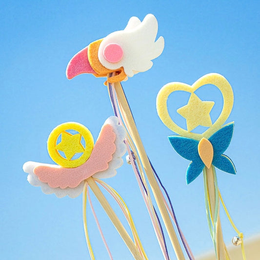 Cardcaptor Sakura Teaser Wand Toy with Strings for Cats - Lil Wild Pets