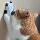 Panda Catnip Ball Wall-Mounted Lickable Cat Toy