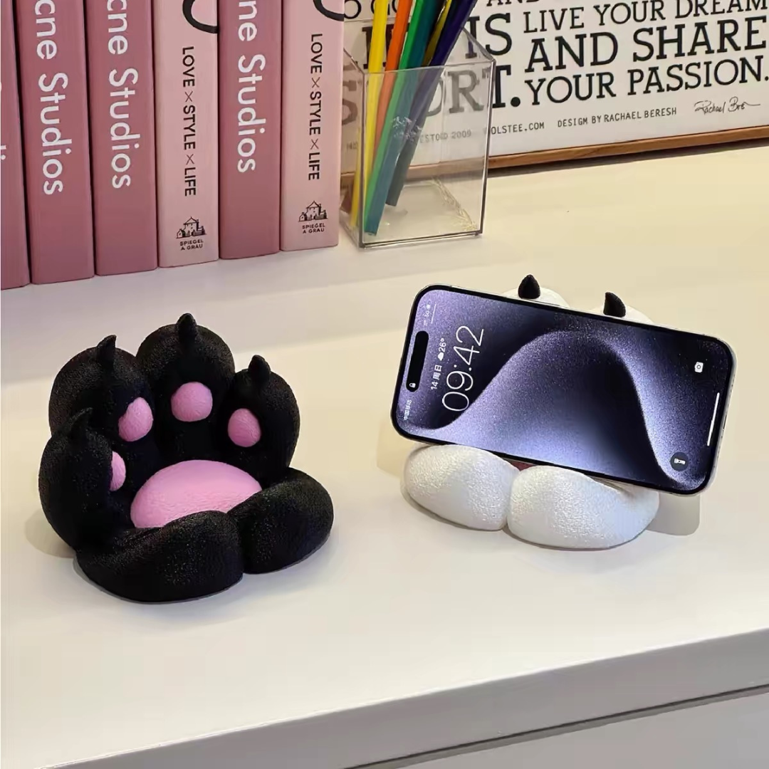 3D Cat Paw Phone Holder