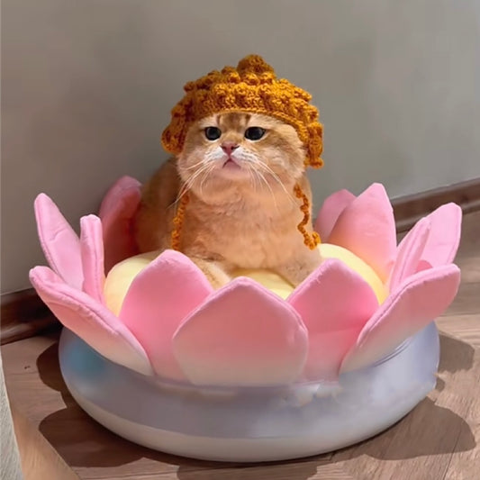 Halloween Handmade Knit Budda Hat for Cats and Dogs